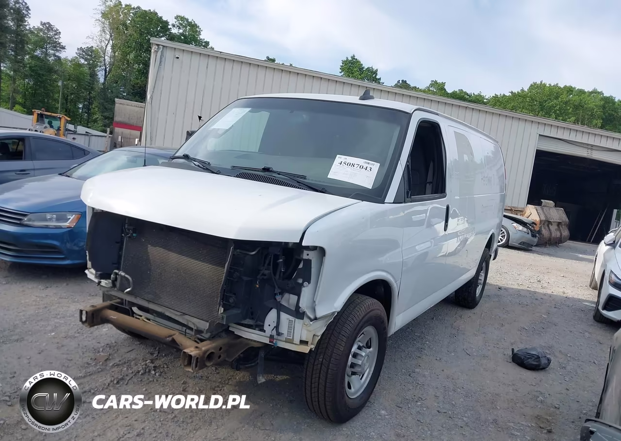 2021 Chevrolet Express Cargo Rwd 2500 Regular Wheelbase Wt VIN:1GCWGAF79M1197718 - 2