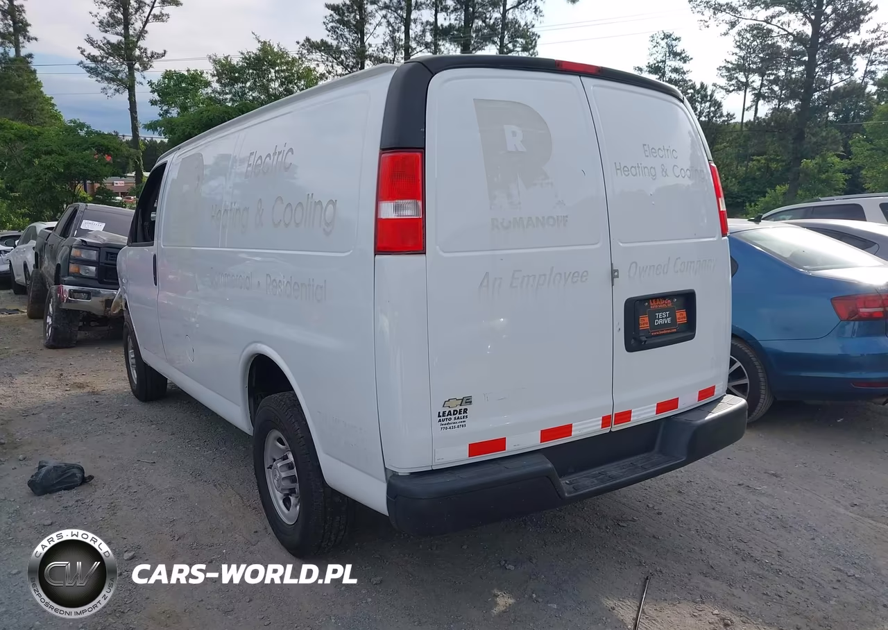 2021 Chevrolet Express Cargo Rwd 2500 Regular Wheelbase Wt VIN:1GCWGAF79M1197718 - 3