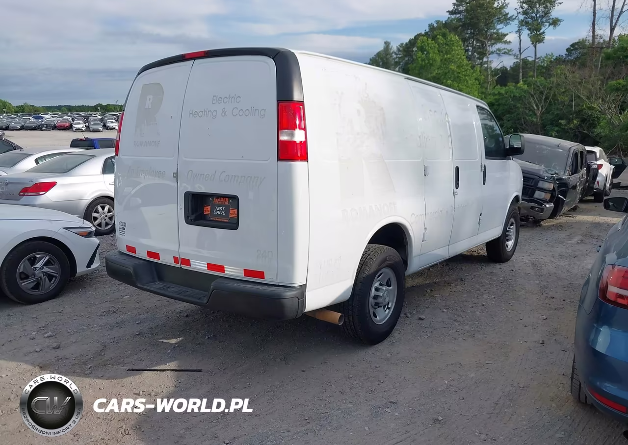 2021 Chevrolet Express Cargo Rwd 2500 Regular Wheelbase Wt VIN:1GCWGAF79M1197718 - 4