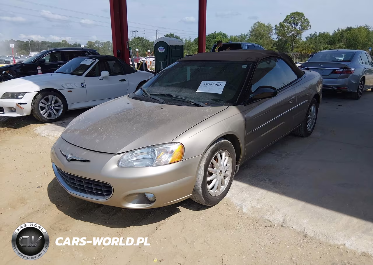 2002 Chrysler Sebring Lxi VIN:1C3EL55R02N316624 - 2