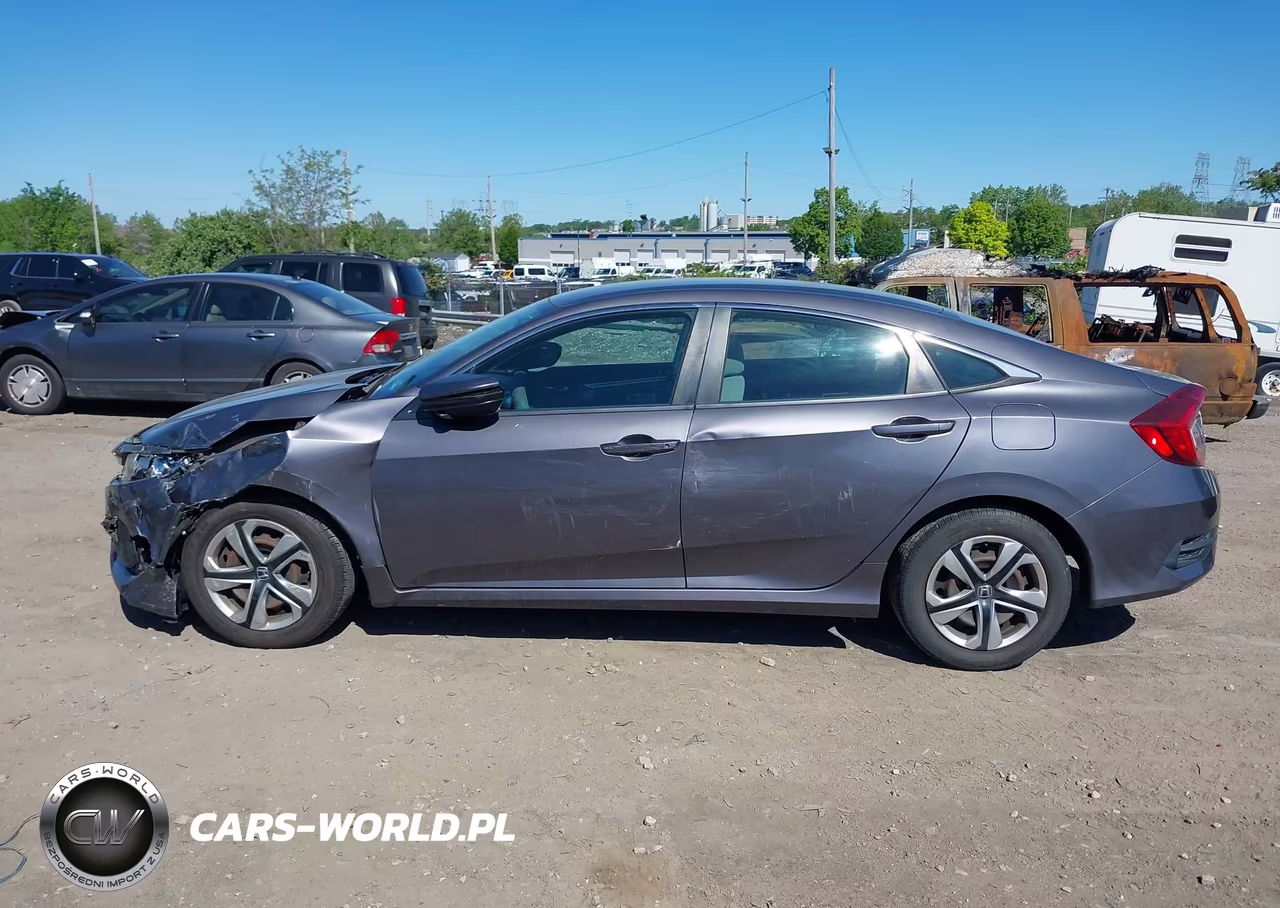 2018 Honda Civic Lx VIN:2HGFC2F59JH524505 - 14