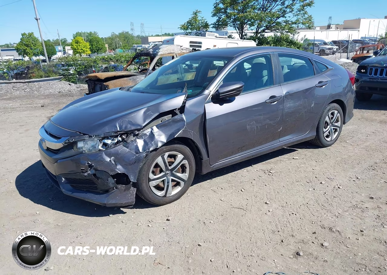 2018 Honda Civic Lx VIN:2HGFC2F59JH524505 - 2