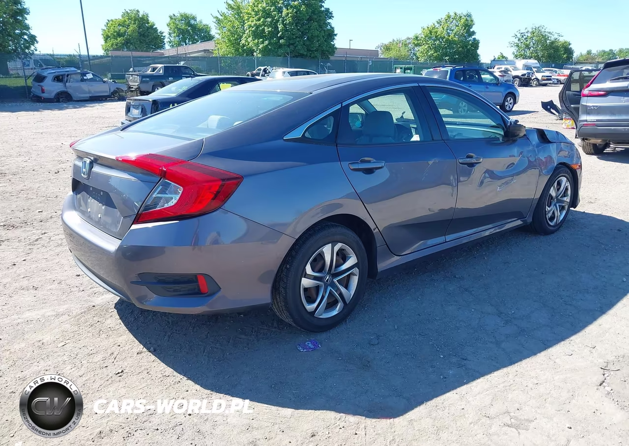 2018 Honda Civic Lx VIN:2HGFC2F59JH524505 - 4