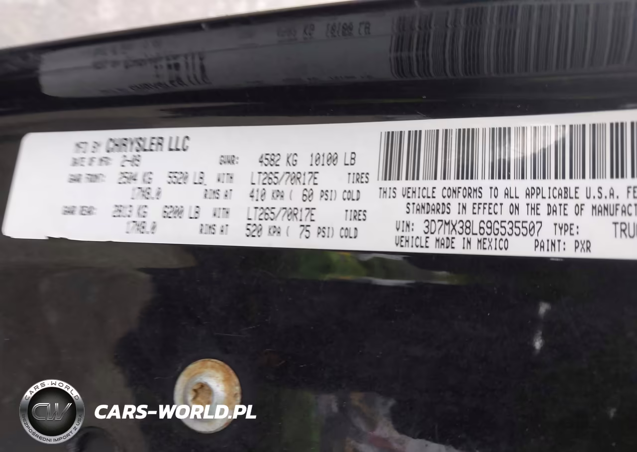 2009 Dodge Ram 3500 Slt VIN:3D7MX38L69G535507 - 8