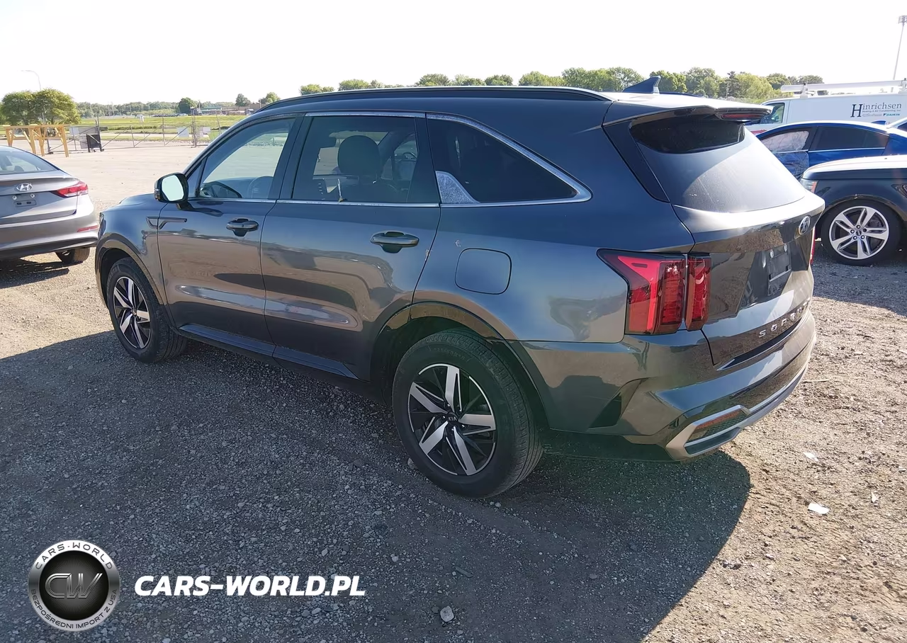 2021 Kia Sorento S VIN:5XYRL4LC2MG056114 - 3