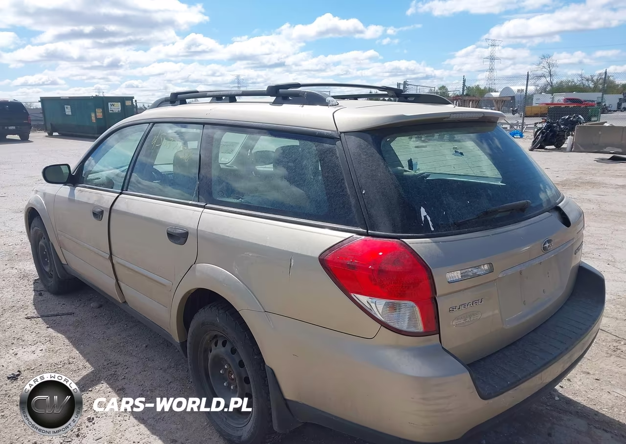 2009 Subaru Outback 2.5I VIN:4S4BP61C397313950 - 3