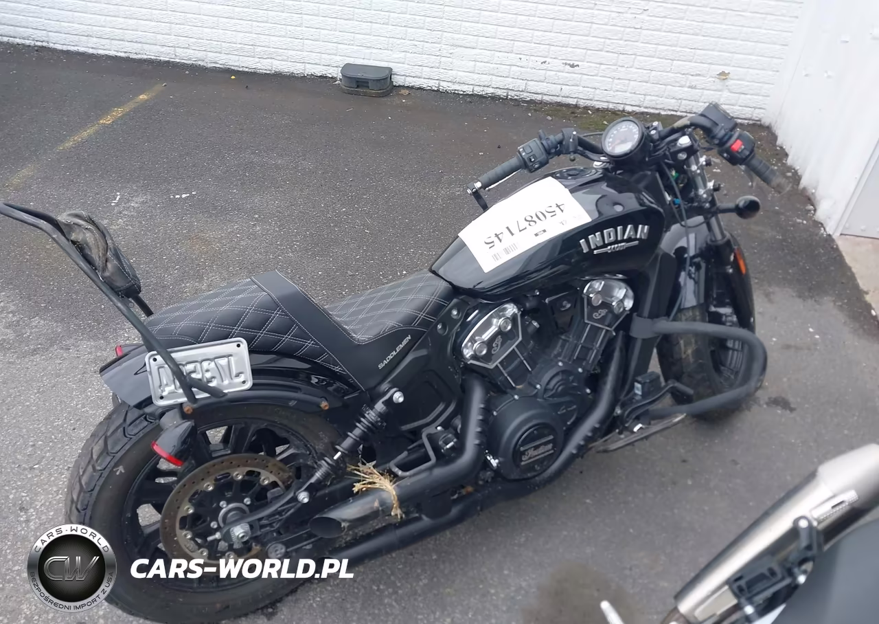 2023 Indian Motorcycle Co. Scout Bobber VIN:56KMTB001P3190205 - 4