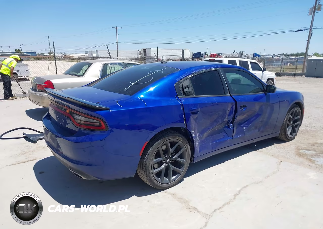2022 Dodge Charger Sxt Rwd VIN:2C3CDXBG2NH145861 - 4