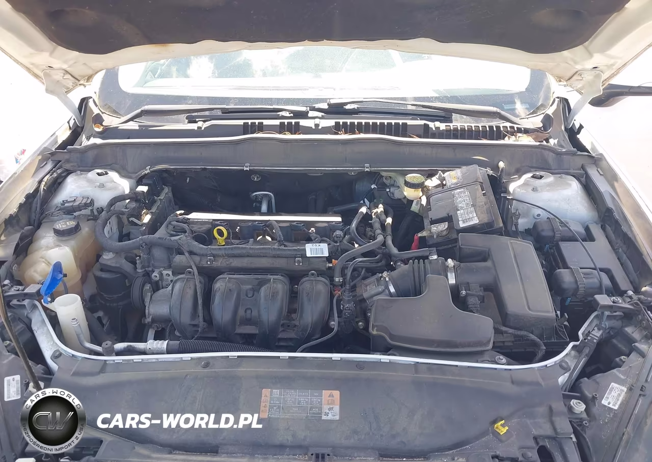2014 Ford Fusion S VIN:3FA6P0G75ER338600 - 10