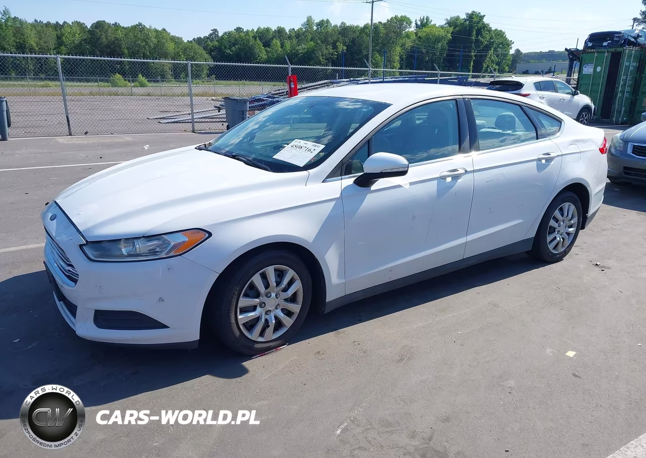 2014 Ford Fusion S VIN:3FA6P0G75ER338600 - 2