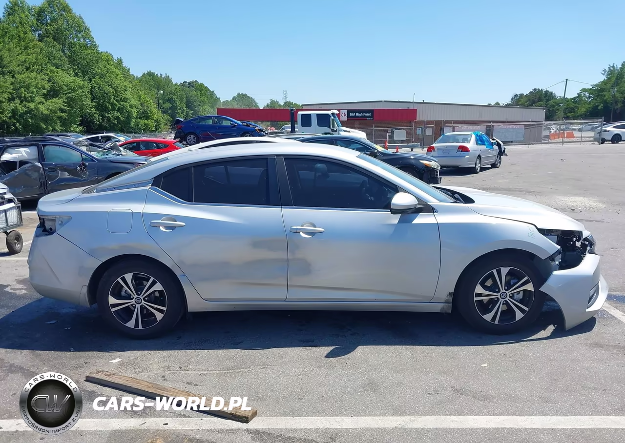 2020 Nissan Sentra Sv Xtronic Cvt VIN:3N1AB8CV0LY234317 - 14