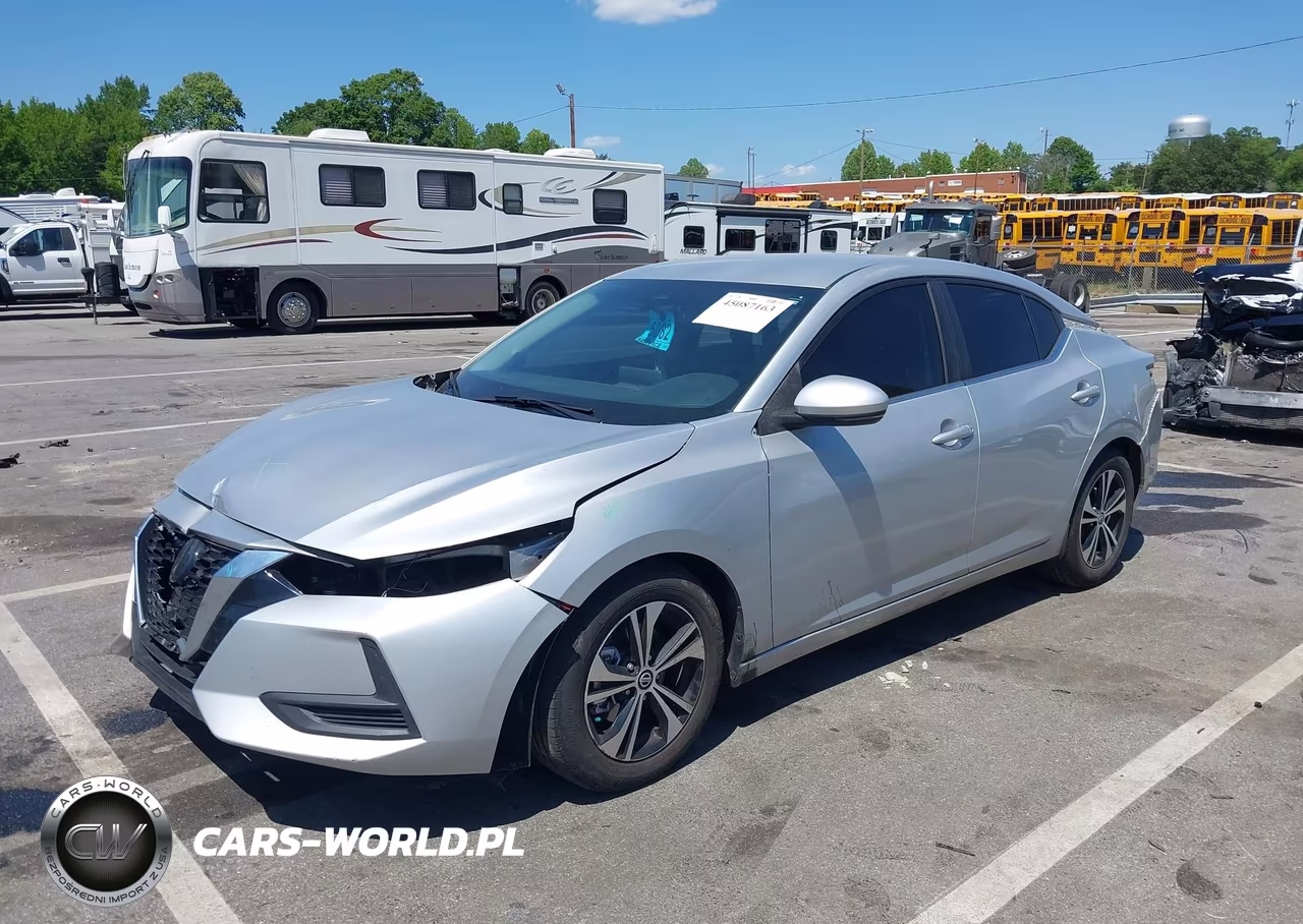 2020 Nissan Sentra Sv Xtronic Cvt VIN:3N1AB8CV0LY234317 - 2