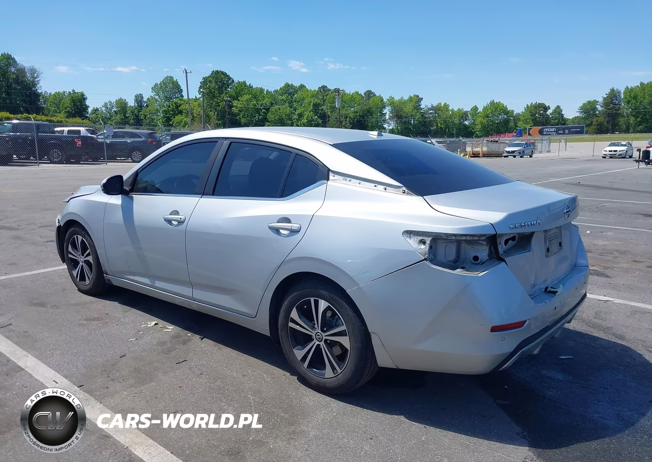 2020 Nissan Sentra Sv Xtronic Cvt VIN:3N1AB8CV0LY234317 - 3
