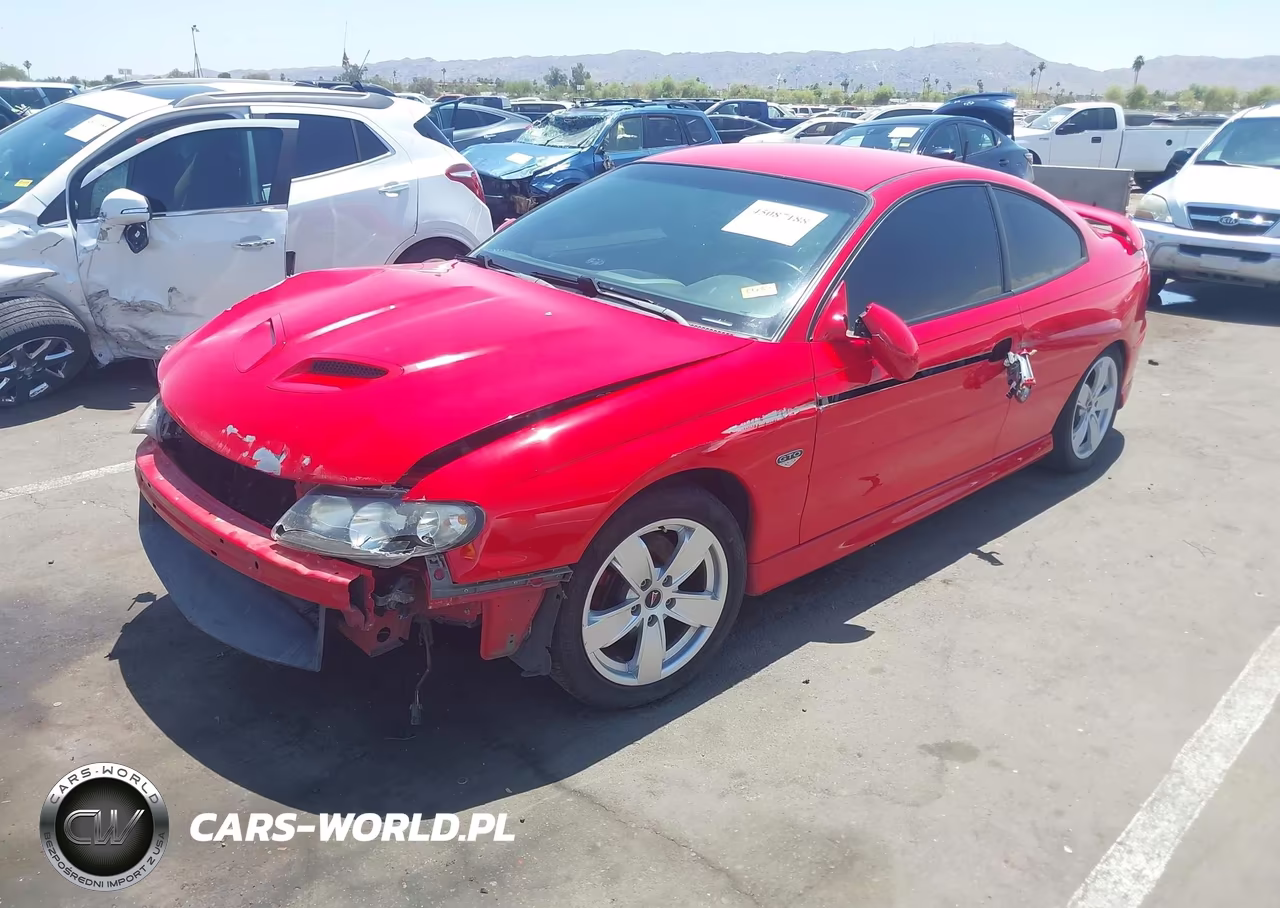 2005 Pontiac Gto VIN:6G2VX12U65L406949 - 2