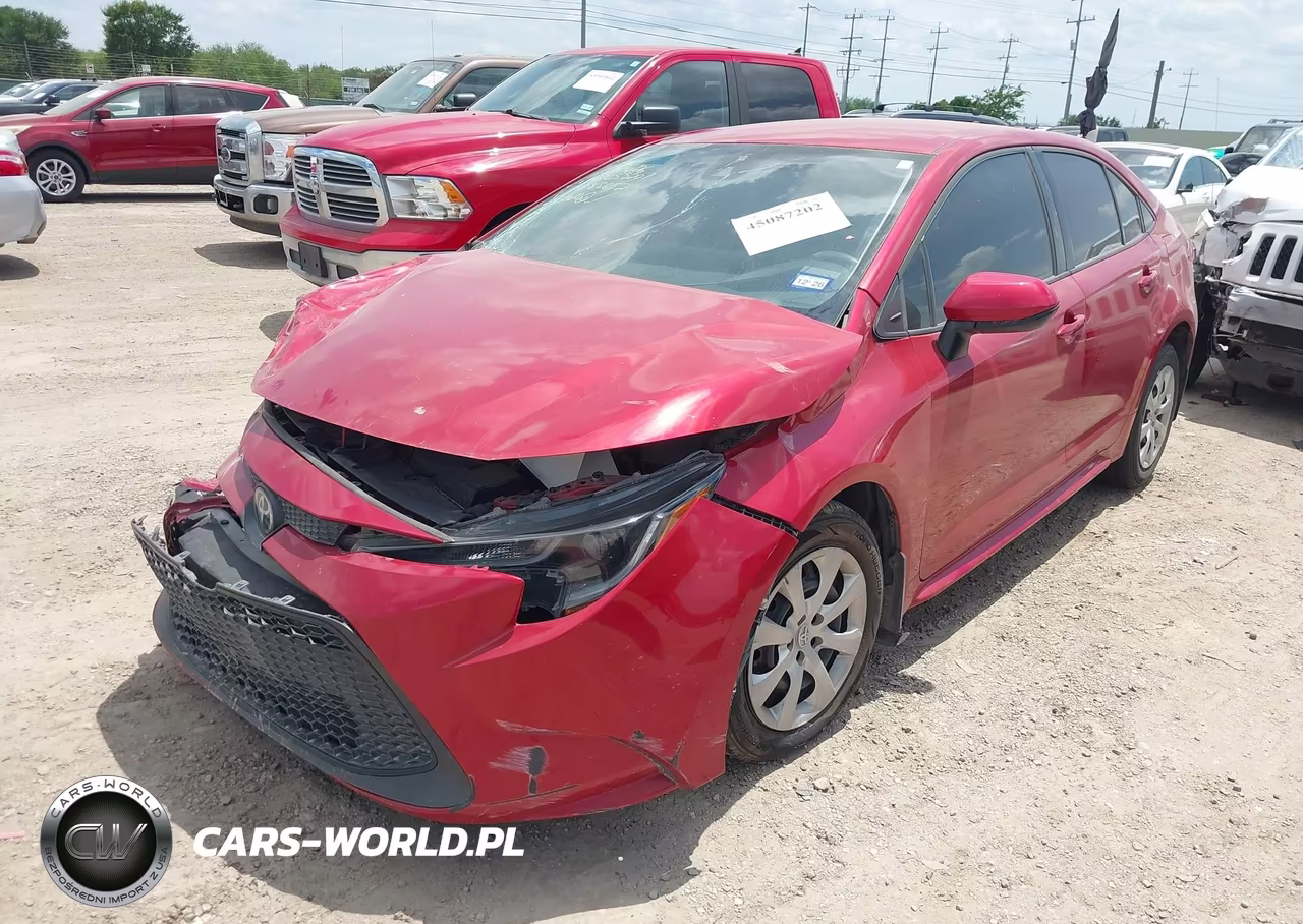 2020 Toyota Corolla Le VIN:5YFEPRAE5LP088652 - 2
