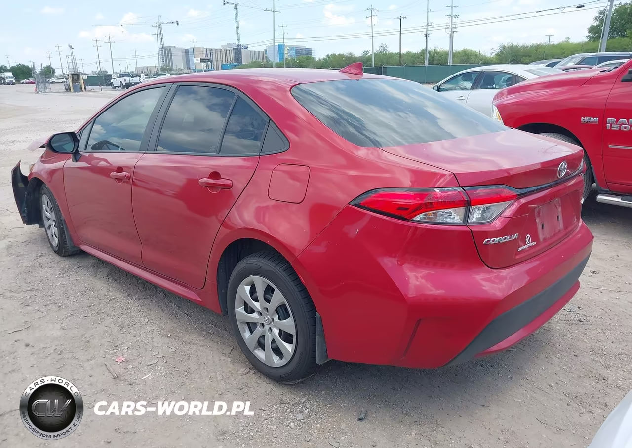 2020 Toyota Corolla Le VIN:5YFEPRAE5LP088652 - 3