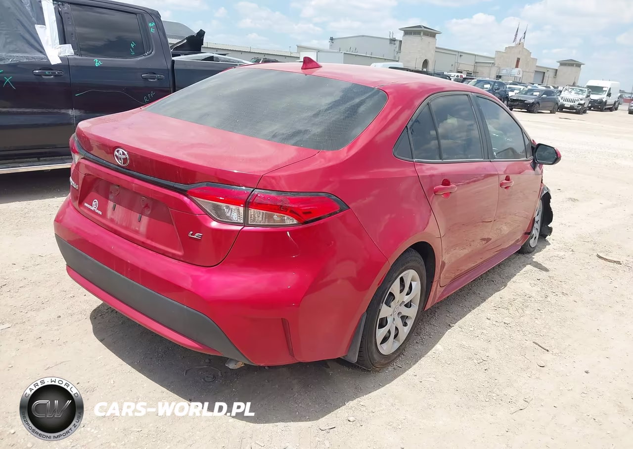 2020 Toyota Corolla Le VIN:5YFEPRAE5LP088652 - 4