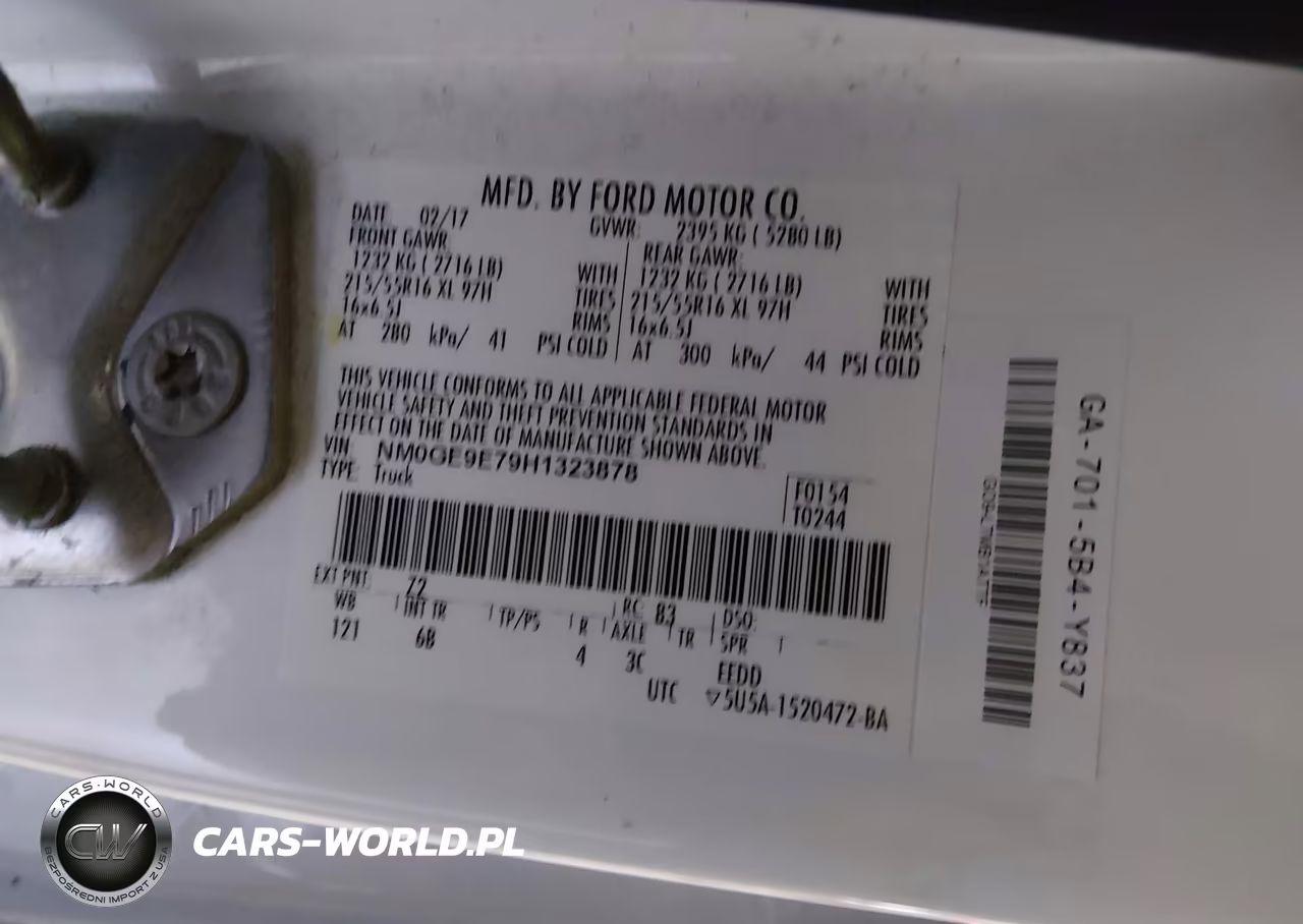 2017 Ford Transit Connect Xl VIN:NM0GE9E79H1323878 - 9