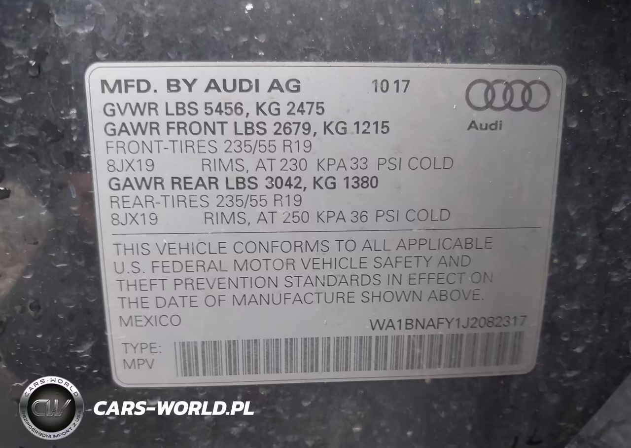 2018 Audi Q5 2.0T Premium-2.0T Tech Premium VIN:WA1BNAFY1J2082317 - 9