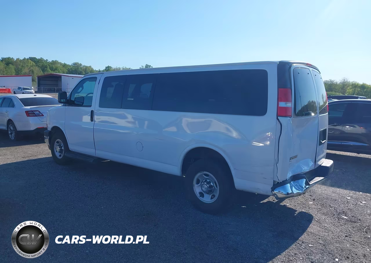 2019 Chevrolet Express 3500 Lt VIN:1GAZGPFPXK1176396 - 3