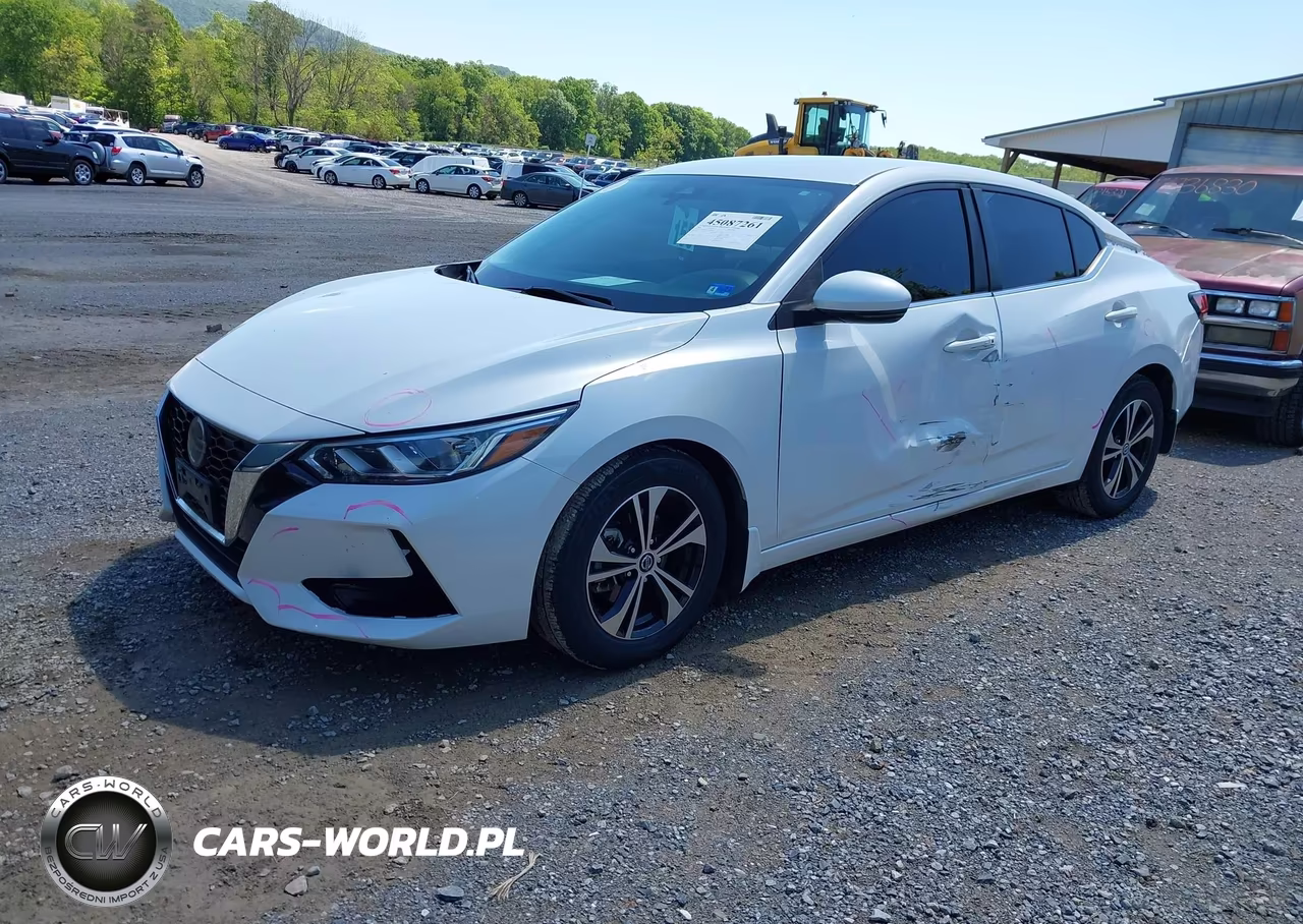 2020 Nissan Sentra Sv Xtronic Cvt VIN:3N1AB8CV2LY260000 - 2
