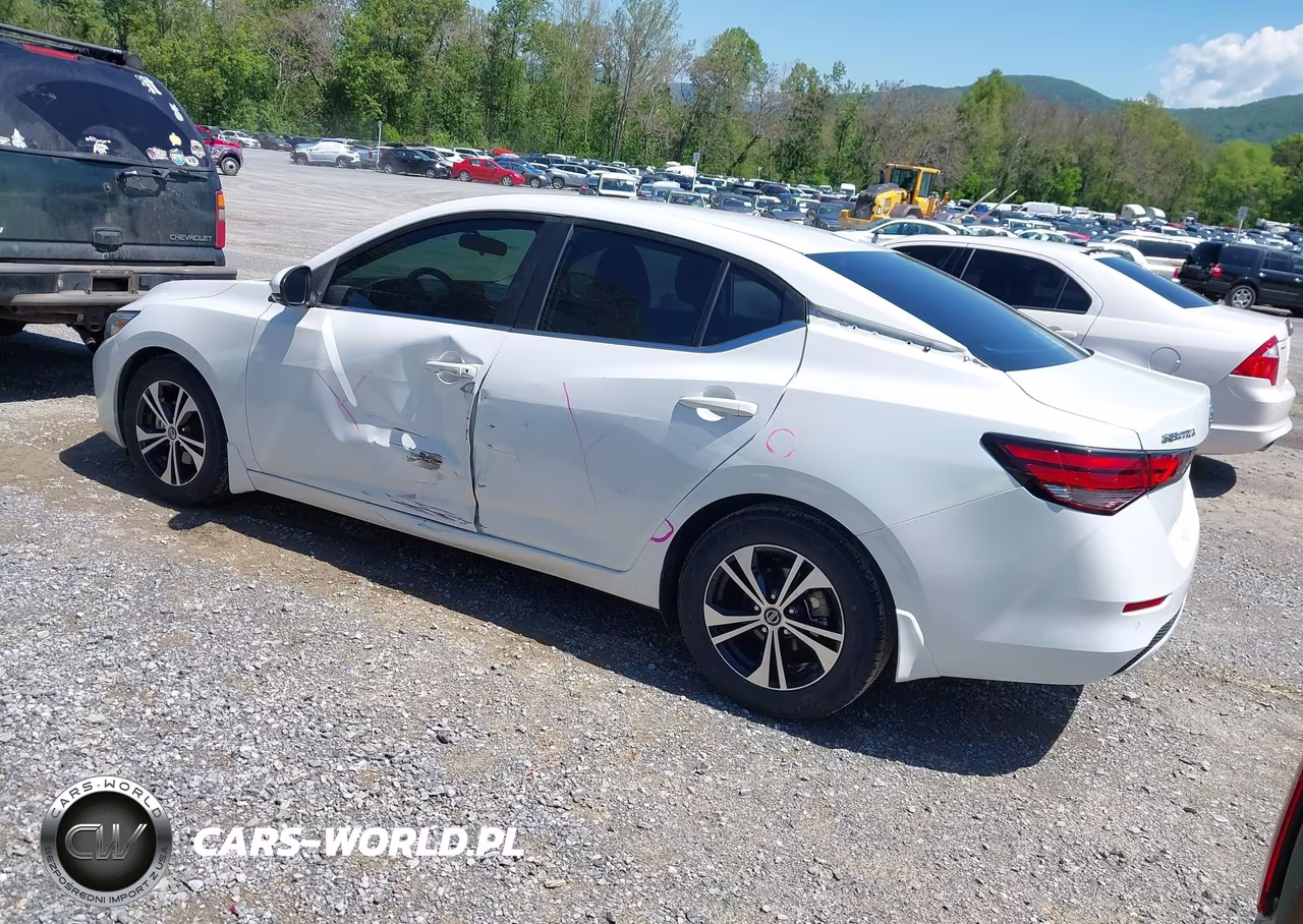 2020 Nissan Sentra Sv Xtronic Cvt VIN:3N1AB8CV2LY260000 - 3