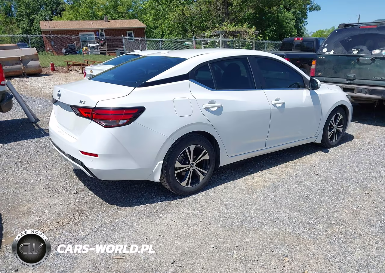 2020 Nissan Sentra Sv Xtronic Cvt VIN:3N1AB8CV2LY260000 - 4