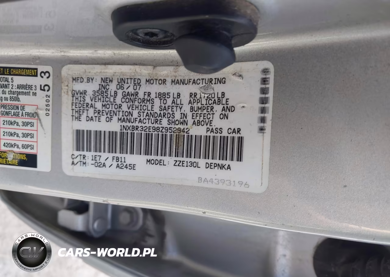 2008 Toyota Corolla Le VIN:1NXBR32E98Z952942 - 9