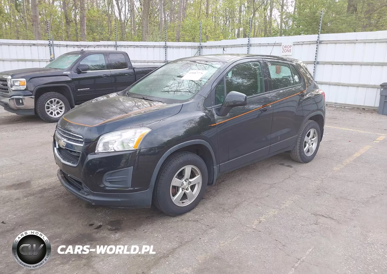 2016 Chevrolet Trax 1Ls VIN:KL7CJNSBXGB698831 - 2