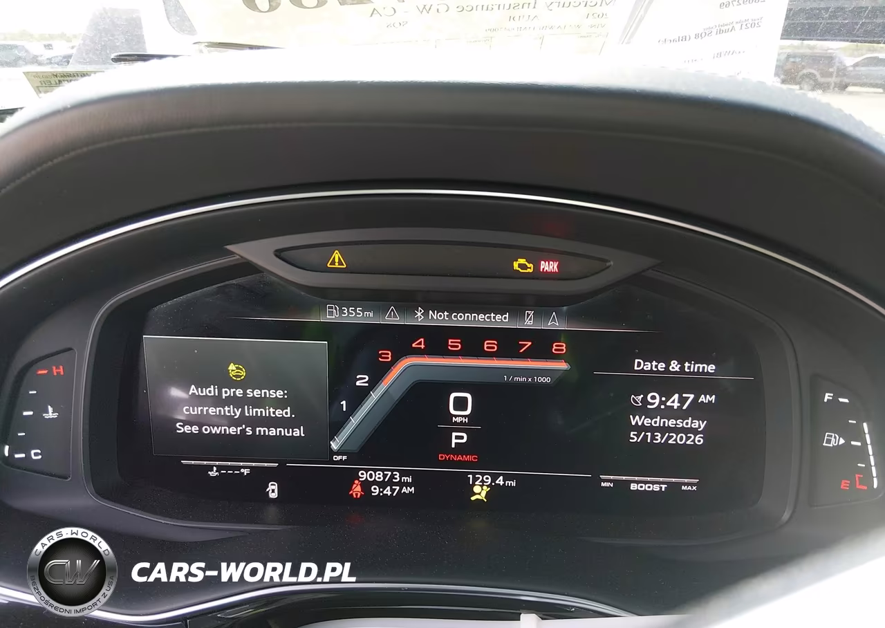 2021 Audi Sq8 Premium Plus Tfsi Quattro Tiptronic VIN:WA1AWBF11MD043009 - 7
