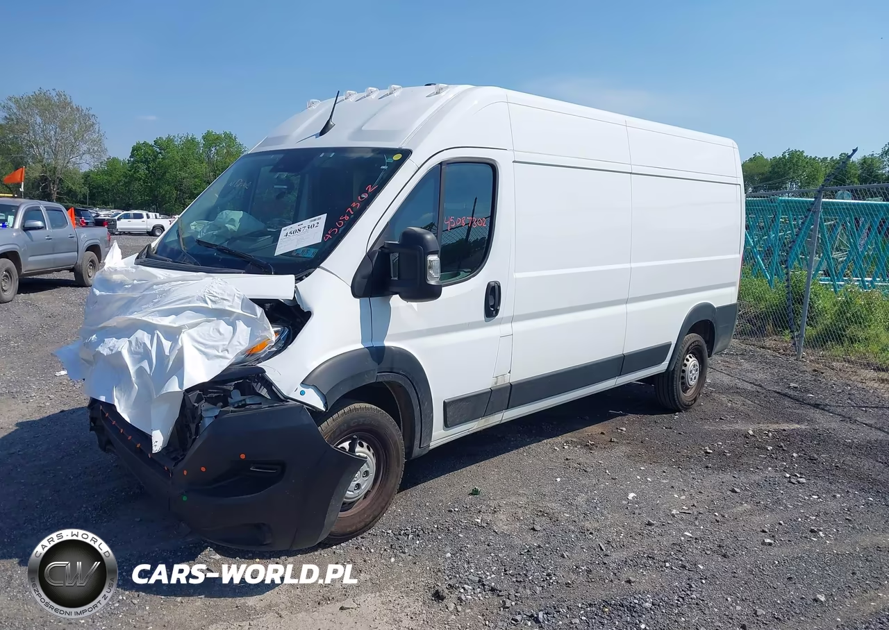 2026 Ram Promaster 2500 Tradesman High Roof 159 Wb W-Pass Seat VIN:3C6LRVDG6TE160216 - 2