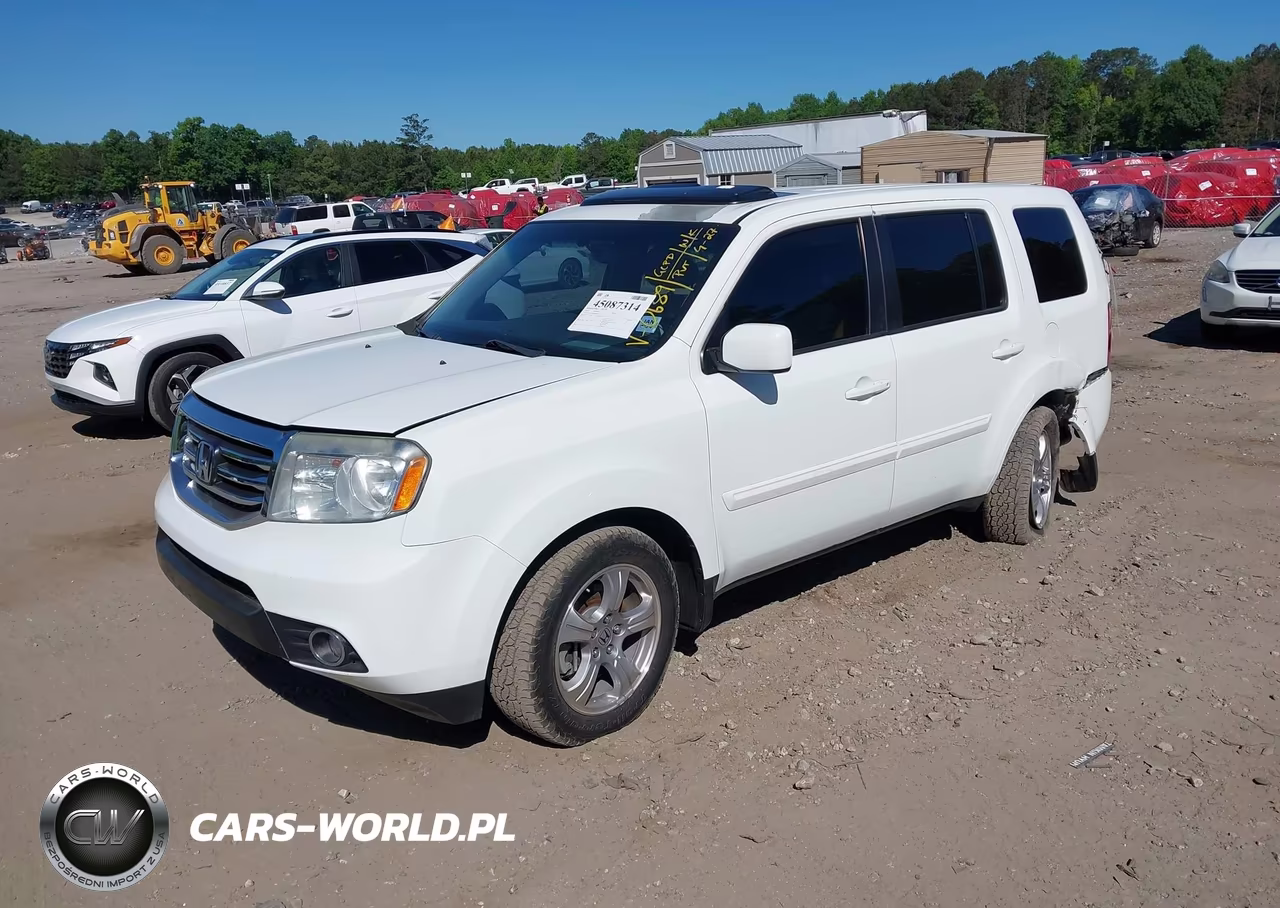 2014 Honda Pilot Ex-L VIN:5FNYF3H69EB010689 - 2