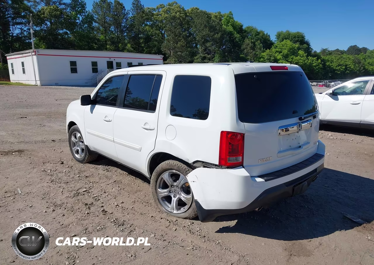 2014 Honda Pilot Ex-L VIN:5FNYF3H69EB010689 - 3