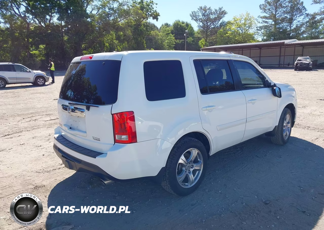 2014 Honda Pilot Ex-L VIN:5FNYF3H69EB010689 - 4