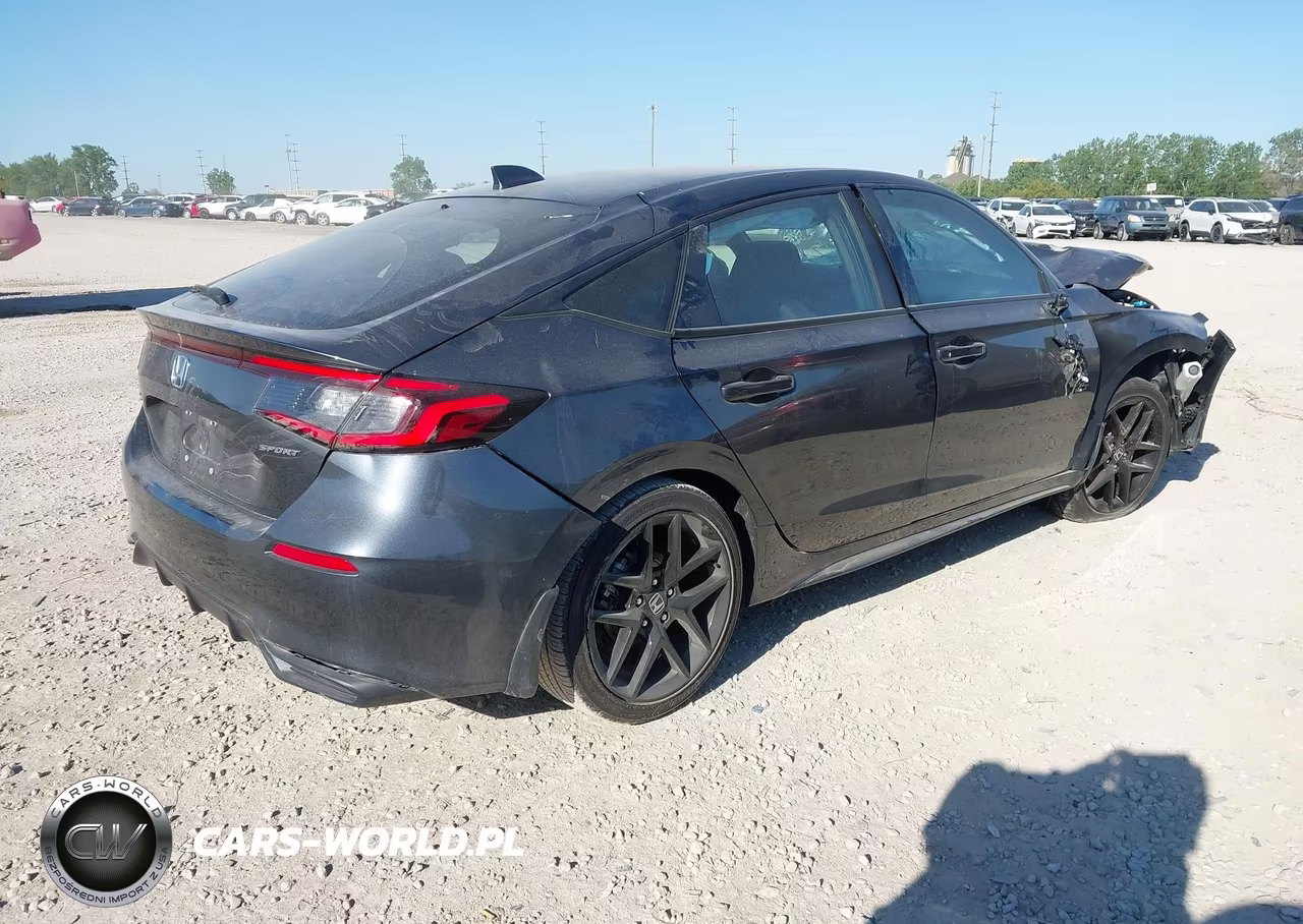 2025 Honda Civic Sedan Sport VIN:19XFL2H86SE031612 - 4