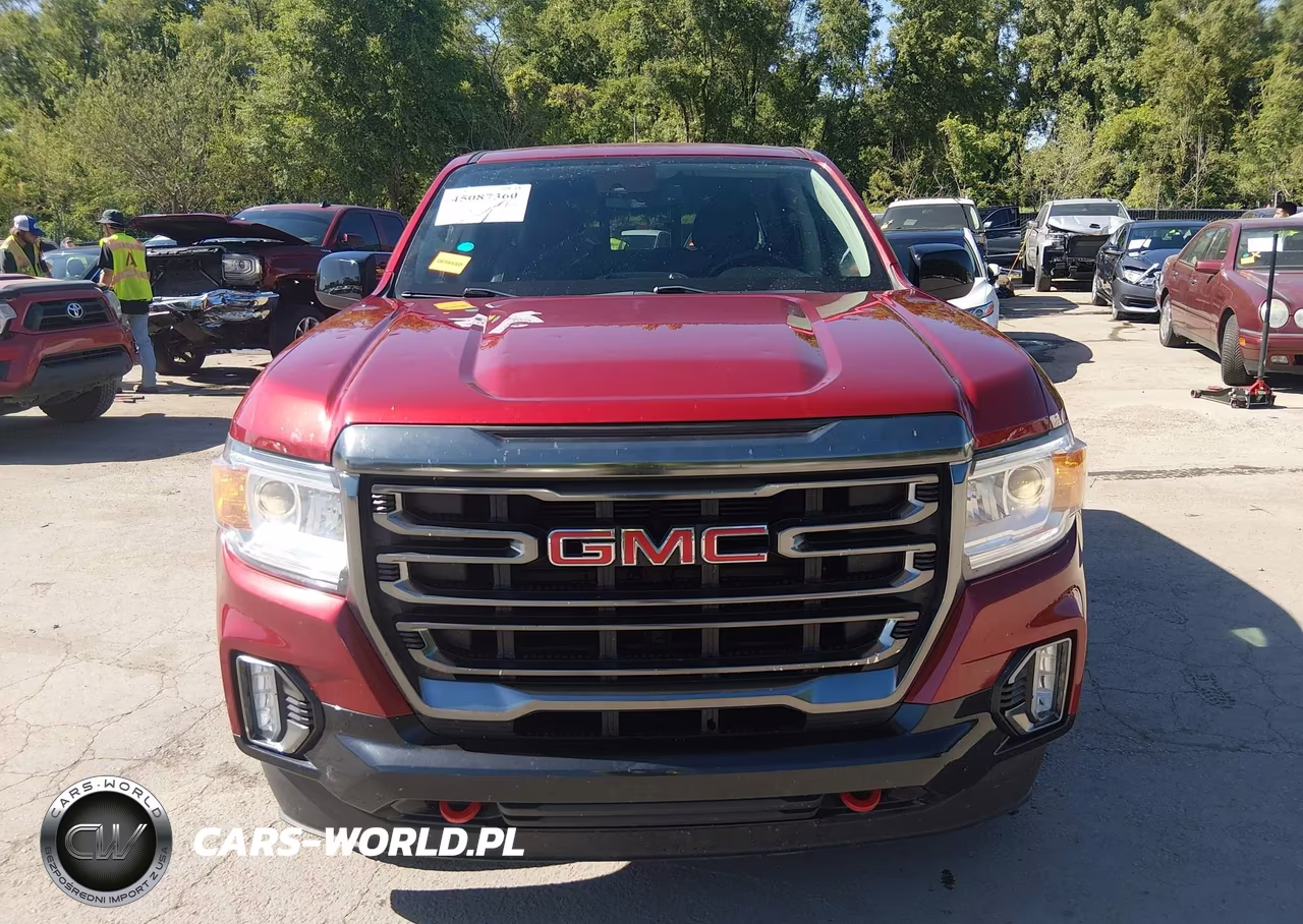 2021 GMC Canyon 4Wd Short Box At4 - Leather VIN:1GTG6FEN7M1219932 - 12
