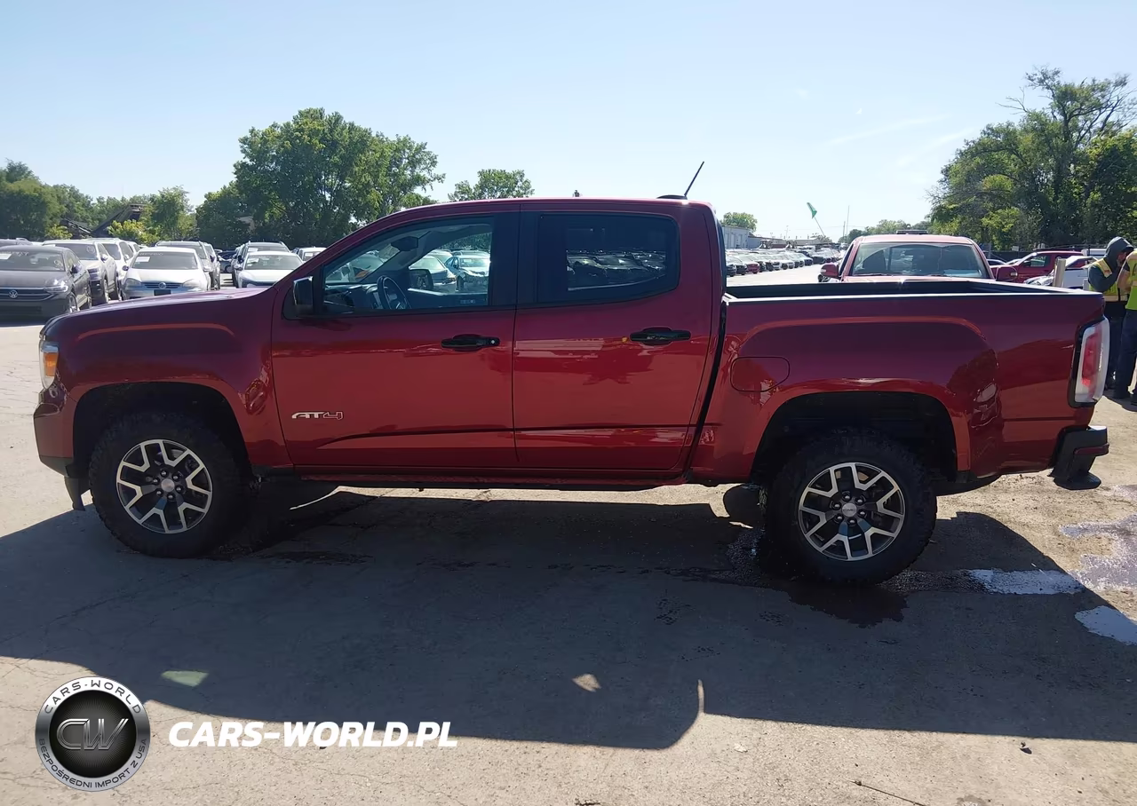 2021 GMC Canyon 4Wd Short Box At4 - Leather VIN:1GTG6FEN7M1219932 - 14