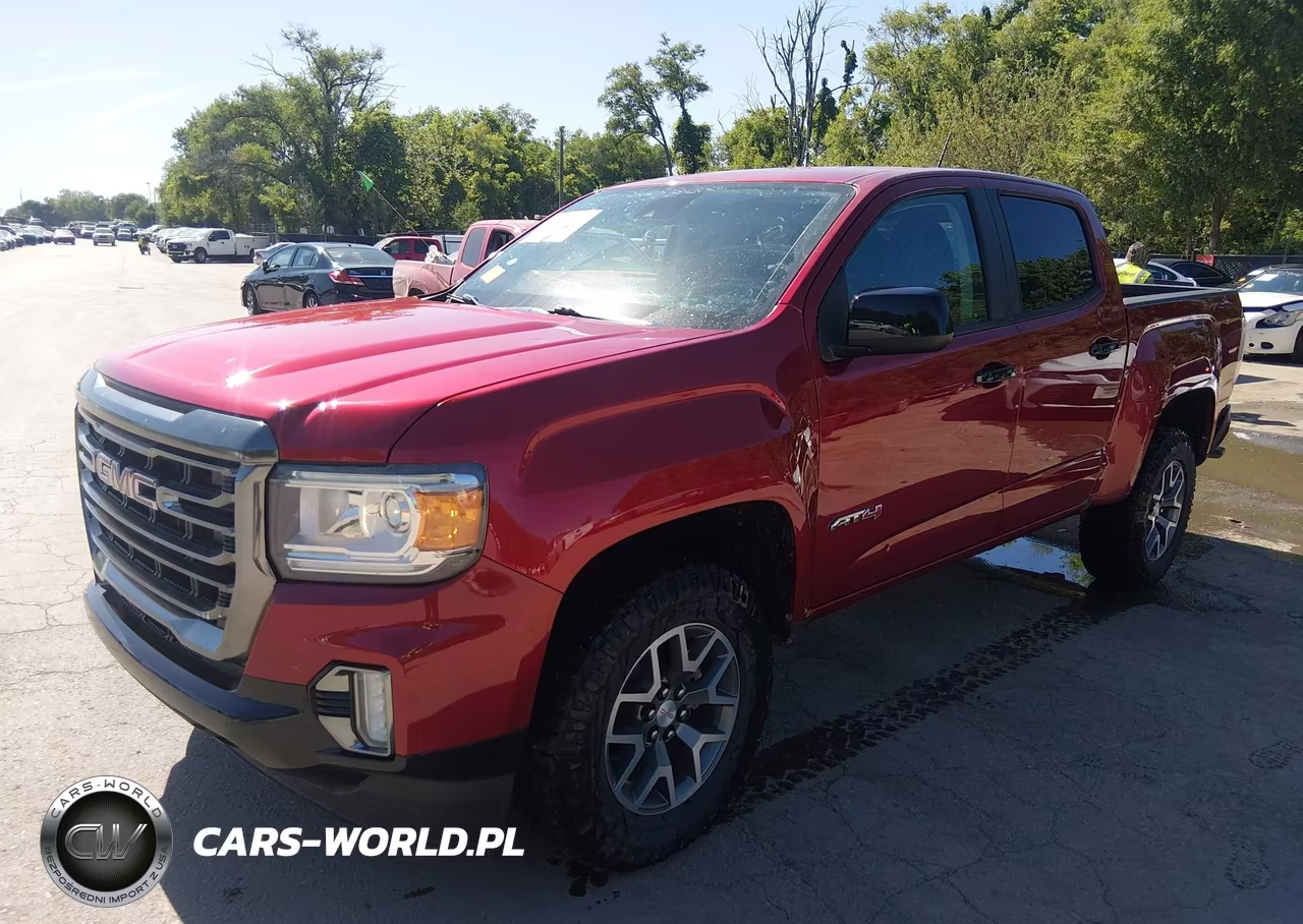 2021 GMC Canyon 4Wd Short Box At4 - Leather VIN:1GTG6FEN7M1219932 - 2