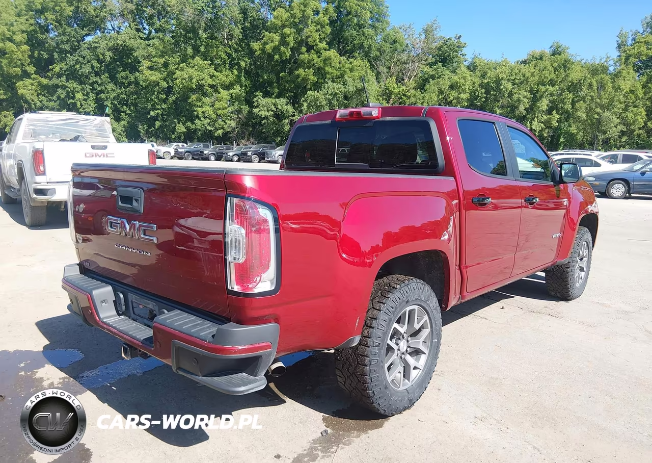 2021 GMC Canyon 4Wd Short Box At4 - Leather VIN:1GTG6FEN7M1219932 - 4