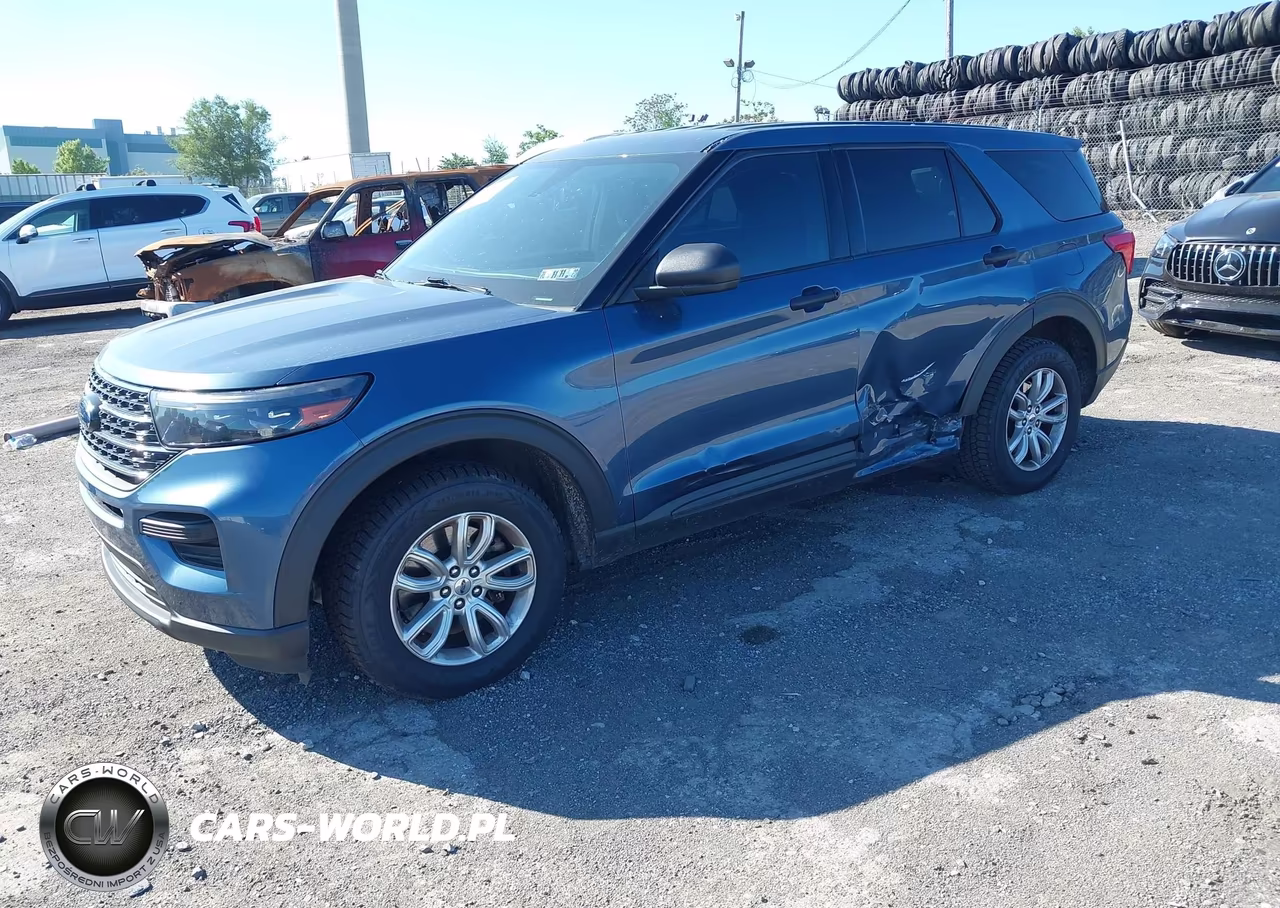 2022 Ford Police Interceptor Utility VIN:1FM5K8AB1NGC19638 - 2
