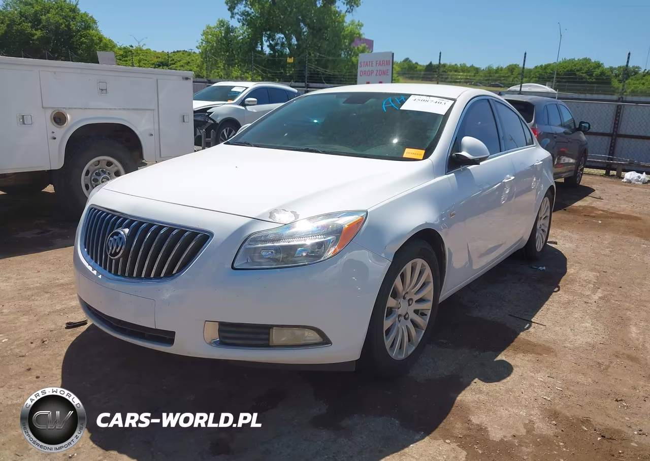 2011 Buick Regal Cxl Russelsheim VIN:W04GN5EC1B1072526 - 2