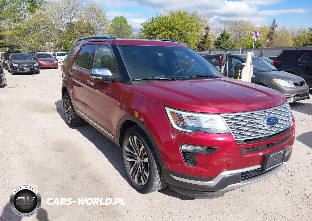 2018 Ford Explorer Platinum