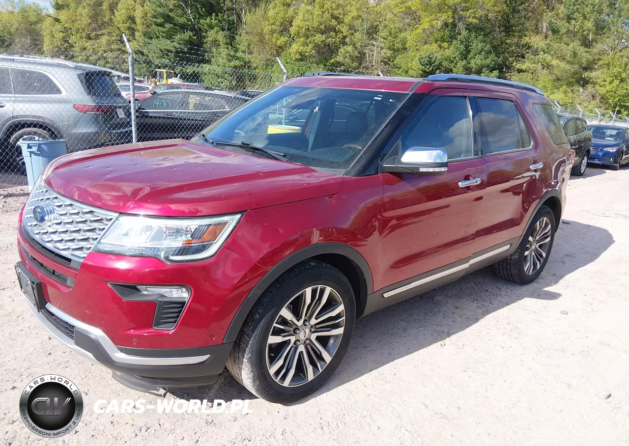 2018 Ford Explorer Platinum VIN:1FM5K8HT1JGB48756 - 2