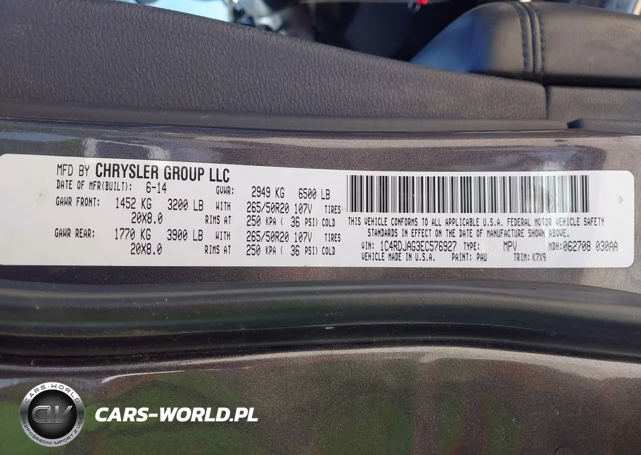 2014 Dodge Durango Sxt VIN:1C4RDJAG3EC576927 - 9