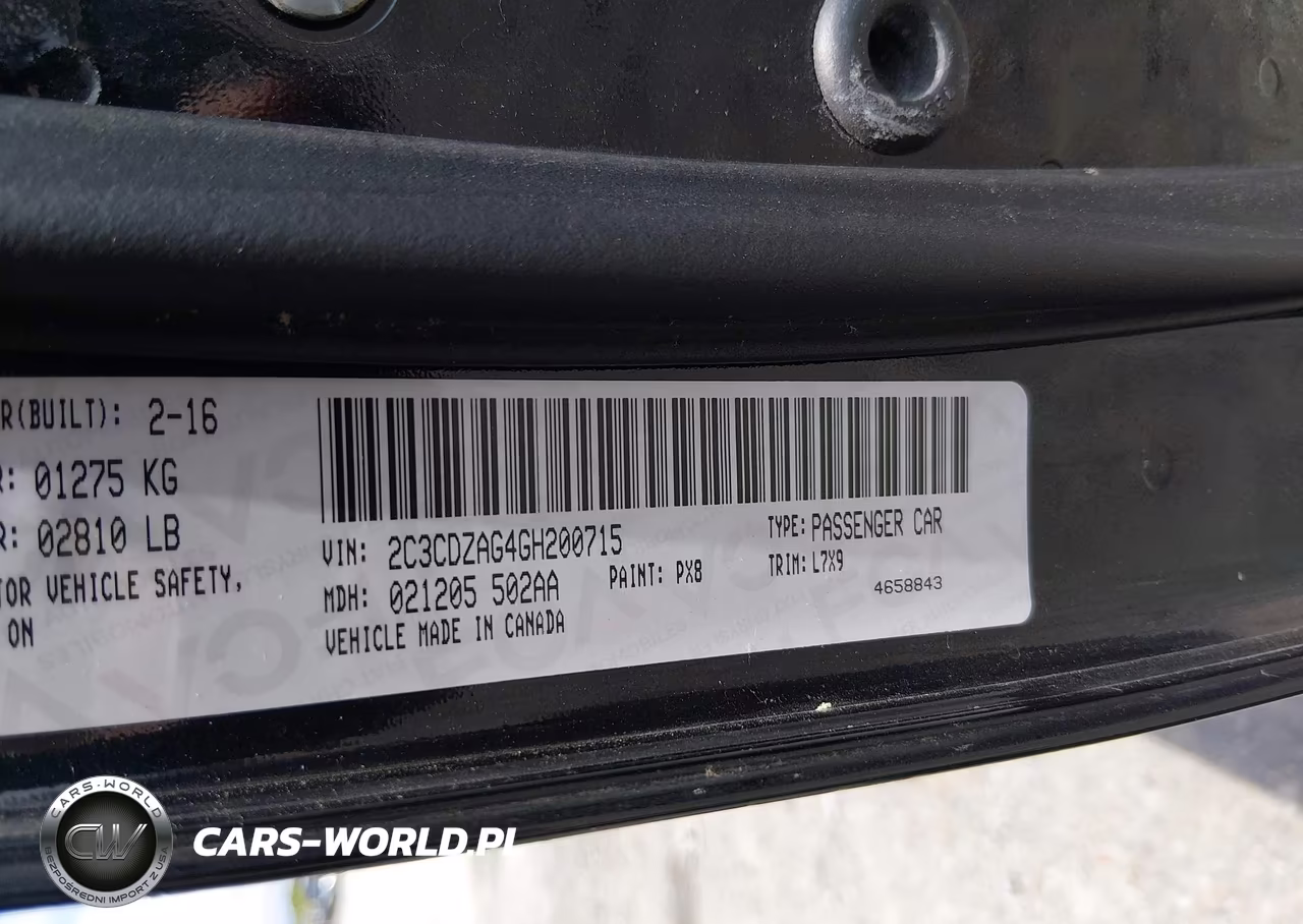 2016 Dodge Challenger Sxt VIN:2C3CDZAG4GH200715 - 9