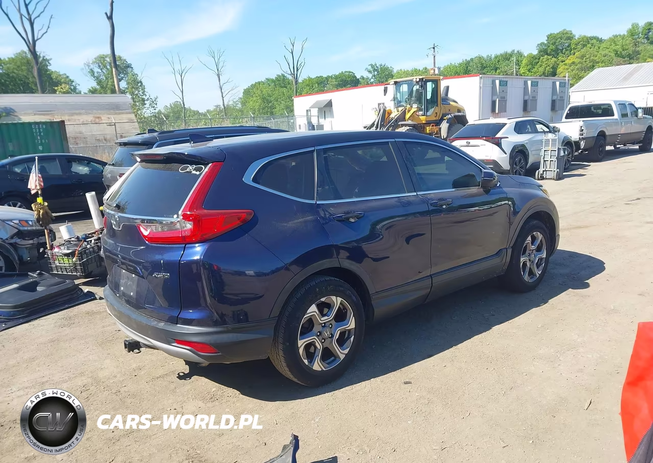2018 Honda Cr-V Ex-L-Ex-L Navi VIN:5J6RW2H89JA000421 - 4