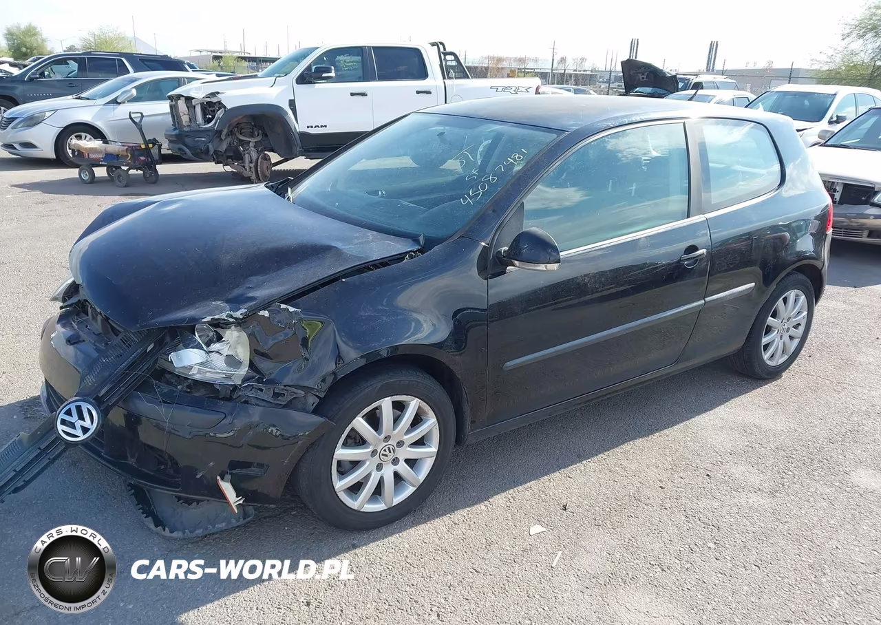 2009 Volkswagen Rabbit S VIN:WVWAA71K09W091095 - 2