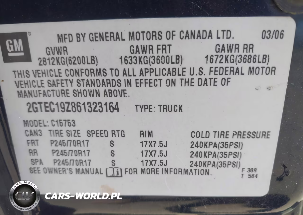 2006 GMC Sierra 1500 Sle2 VIN:2GTEC19Z861323164 - 9