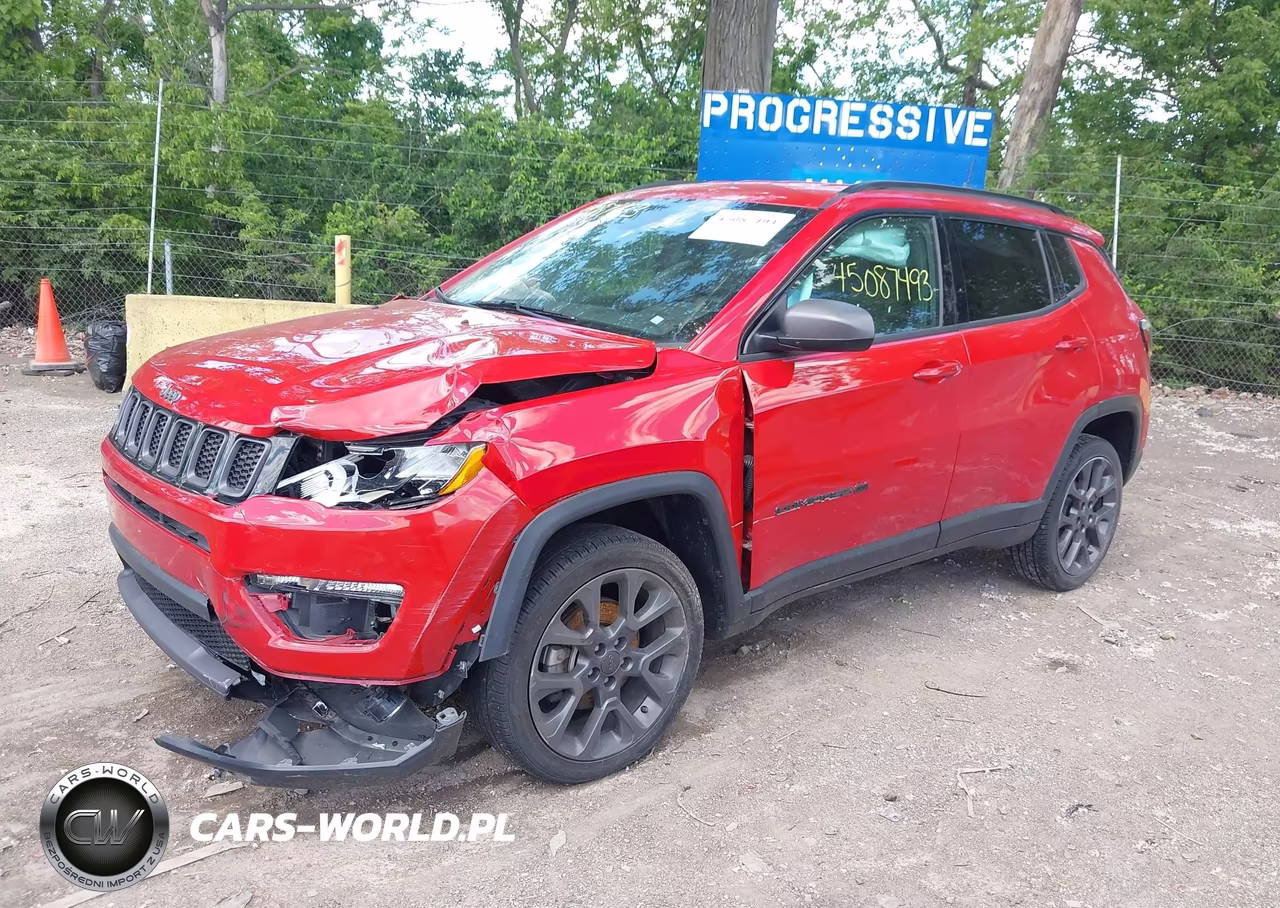 2021 Jeep Compass 80Th Anniversary VIN:3C4NJDEB6MT537209 - 2