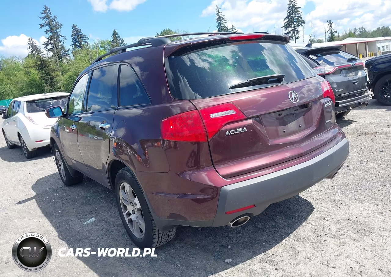 2008 Acura Mdx Technology Package VIN:2HNYD28628H545954 - 3